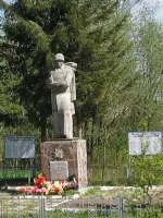 Памятник солдатам Великой битвы 1941- 1945 гг., Россия, Ярославская область, Угличский район, село Нинорово