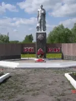 Памятник павшим землякам в д. Бычки, Россия, Рязанская область, Михайловский район, деревня Бычки