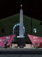 Памятник в городе Петров Вал Камышинского района Волгоградской области, улица Ленина