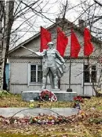 Братская могила, Россия, Республика Карелия, Пряжинский район, поселок Чална
