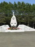 Памятник воинам-землякам, павшим в борьбе с фашистской Германией и милитаристской Японией., Россия, Приморский край, Красноармейский район, село Новопокровка