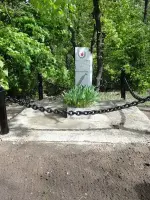 Захоронение пионеров-патриотов Анатолия Полишко и Василия Миняйленко, Россия, Воронежская область, Ольховатский район, слобода Неровновка
