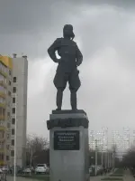 Памятник Трижды Герою Советского Союза А.И. Покрышкину, улица Александра Покрышкина