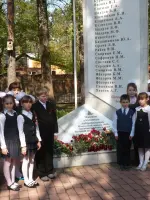Памятник Опаленной юности, Россия, Московская область, Раменский район, поселок городского типа Ильинский