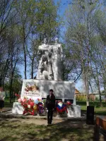 Памятник павшим в Великой Отечественной войне 1941-1945 гг. село Мошок, Россия, Владимирская область, Судогодский район, село Мошок