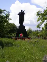 Памятник на братской могиле хутор Миндоловка Корочанский район Белгородская область, Россия, Белгородская область, Корочанский район, хутор Миндоловка