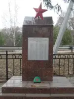 Памятник односельчанам деревни Петрово, Россия, Московская область, Ступинский район, деревня Петрово