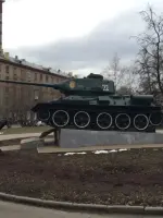 Памятник танку Т-34, улица Маршала Рыбалко