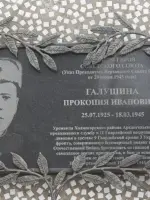 Герою Советского Союза Прокопию Галушину
      , Россия, Архангельск, округ Майская Горка, улица Прокопия Галушина, 9