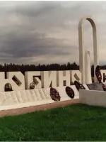 Мемориал «Любино Поле», Россия, Новгородская область, Чудовский район, деревня Мостки