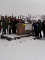 Памятный знак «Рубеж обороны», Россия, Новгородская область, Чудовский район, деревня Трегубово