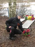 Воинское захоронение, Россия, Новгородская область, Чудовский район, поселок Селище