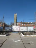 Стела Славы участникам ВОВ, Россия, Красноярский край, Нижнеингашский район, поселок городского типа Тинской