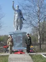 Памятник солдату, Россия, Томская область, Кривошеинский район, село Никольское