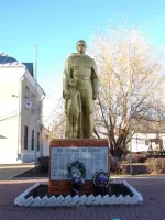 Памятник погибшим односельчанам, Россия, Московская область, Подольский район, село Сынково