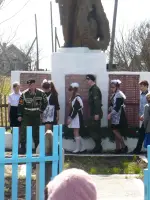Памятник землякам-односельчанам, павшим в годы ВОВ 1941-1945, Россия, Удмуртская Республика, Кезский район, село Полом
