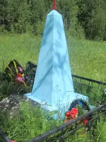 Братская могила на окраине деревни Буда Людиновского района Калужской области, Россия, Калужская область, Людиновский район, деревня Буда
