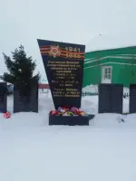 Обелиск землякам, погибшим в годы ВОв, Россия, НАО, Заполярный район, поселок Тельвиска