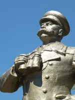 Памятник маршалу С.М.Буденному - станица Буденновская, Ростовская область, Россия, Ростовская область, Пролетарский район, станица Буденновская