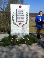 Обелиск воинам ВОв, Россия, Красноярский край, Уярский район, село Никольское