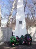 Памятник воинам, погибшим в годы Великой Отечественной войны, Россия, Алтайский край, Калманский район, село Калистратиха