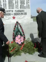 Мемориал воинам, погибшим в годы Великой Отечественной войны, Россия, Алтайский край, Табунский район, село Большеромановка