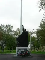 Памятник воинам-шахтерам, погибшим в Великой Отечественной войне 1941-1945 гг., улица Войкова