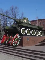 Танк победы, Сибирская улица