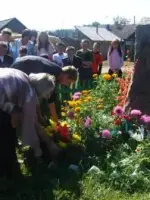 Обелиск воинам ВОв в д. Жандат Уярского района Красноярского края, Россия, Красноярский край, Уярский район, поселок Жандат