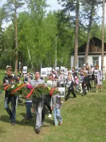 Памятник погибшим воинам-акутихинцам, Россия, Алтайский край, Быстроистокский район, село Акутиха