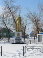 Памятник погибшим воинам – землякам с. Землянка, Россия, Оренбургская область, Новосергиевский район, село Землянка