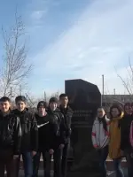 Памятник защитникам Отечества от благодарных потомков, Россия, Волгоградская область, Старополтавский район, село Гмелинка