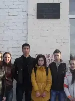 Мемориальная доска, Россия, Волгоградская область, Старополтавский район, село Гмелинка
