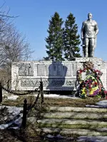 Памятник односельчанам, погибшим в годы войны, Россия, Новосибирская область, Тогучинский район, село Юрты