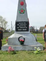 Обелиск погибшим односельчанам, Россия, Ульяновская область, Николаевский район, село Татарский Сайман
