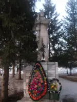 Памятник Неизвестному солдату, Россия, Челябинская область, Саткинский район, поселок городского типа Межевой, поселок Новая Пристань
