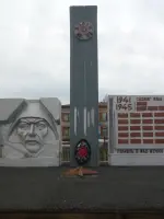 Памятник павшим героям, Россия, Оренбургская область, Бузулукский район, село Дмитриевка