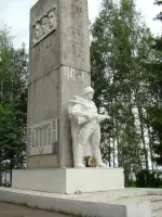 Памятник жителям п.Каменники, погибшим в годы Великой Отечественной войны, Россия, Ярославская область, Рыбинский район, поселок Каменники