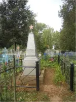 Памятник воинам Великой Отечественной войны, умершим от ран в госпитале м. Хреново, Россия, Ивановская область, Вичугский район, поселок городского типа Старая Вичуга