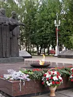 Памятник в честь воинов-сыктывкарцев, погибших в годы Великой Отечественной войны, Россия, Республика Коми, Сыктывкар, аллея Героев