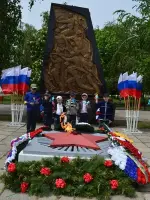 Мемориал погибшим воинам, Россия, Ростовская область, Верхнедонской район, станица Казанская