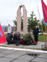 Памятник участникам Великой Отечественной войны и труженикам тыла, Россия, Хабаровский край, Верхнебуреинский район, поселок городского типа Новый Ургал