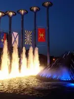 Фонтанный комплекс «Музыка славы», Чесменская улица