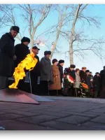 Братская могила на Черной горе на территории города Михайлова Рязанской области, Россия, Рязанская область, Михайлов