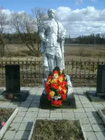 Братская могила - захоронение д.Чернево Волоколамского района Московской области, РФ, Россия, Московская область, Волоколамский район, деревня Чернево