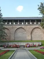 Мемориал "Вечный огонь славы" в Великом Новгороде, Россия, Новгородская область, Великий Новгород, Софийская сторона, Сенная площадь