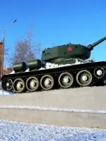 Танк-34, бульвар Победы