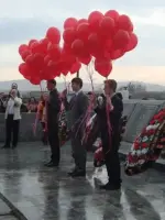 Памятник погибшим жителям поселка Валериановск Свердловской области, Россия, Свердловская область, городской округ Качканар, поселок Валериановск