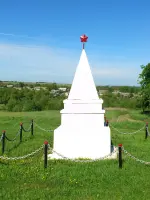 Памятник погибшим в годы Второй Мировой войны, Россия, Рязанская область, Скопинский район, село Пупки