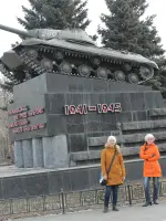 Памятник танк "Победа", проспект Ленина